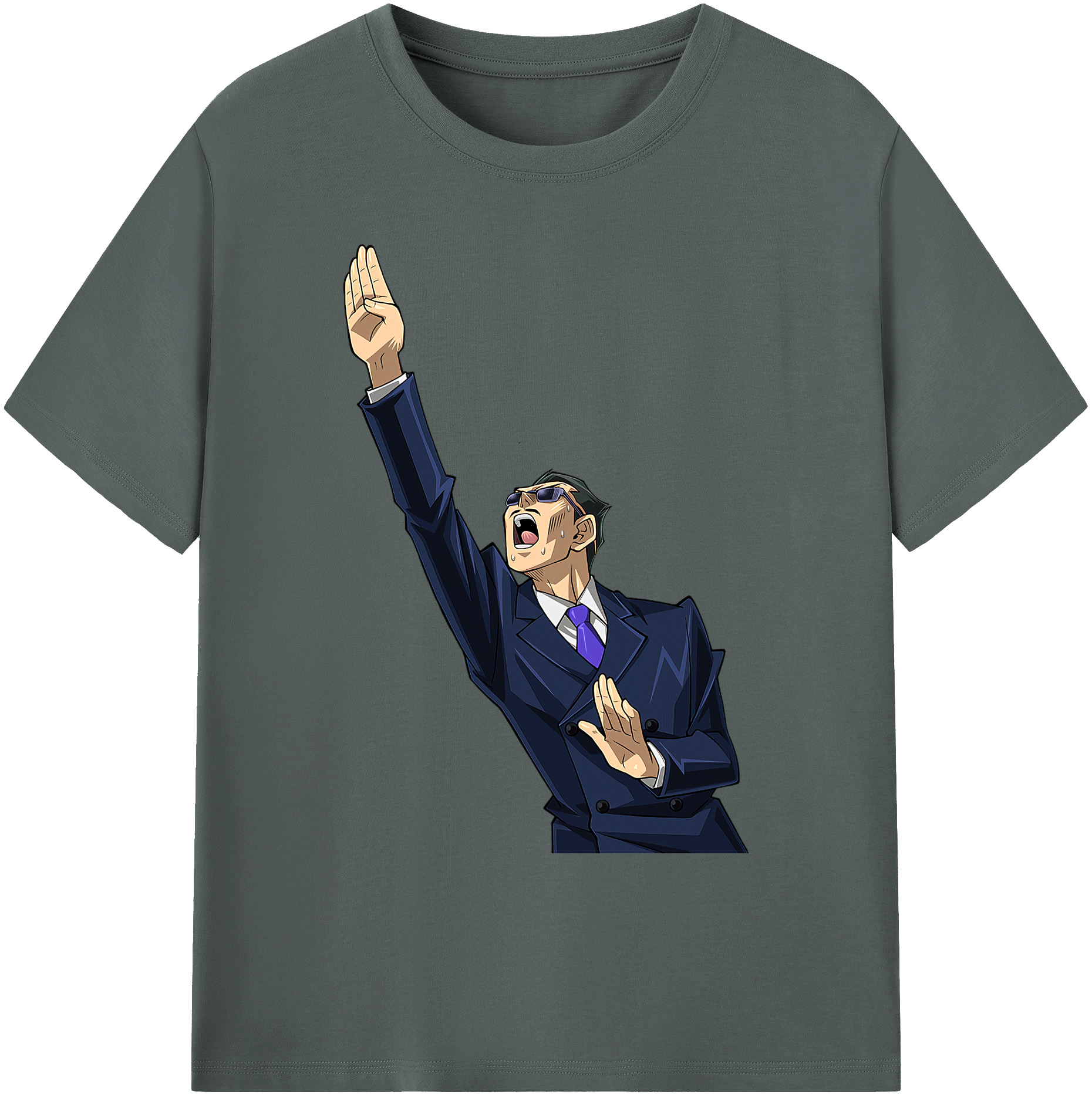 （画像用） 遊☆戯☆王 Yu-Gi-Oh! 綿100％ メンズ半袖Tシャツ｜肌触りやわらか＆通気性
